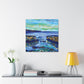 Coastline, Impressionist Style - Canvas