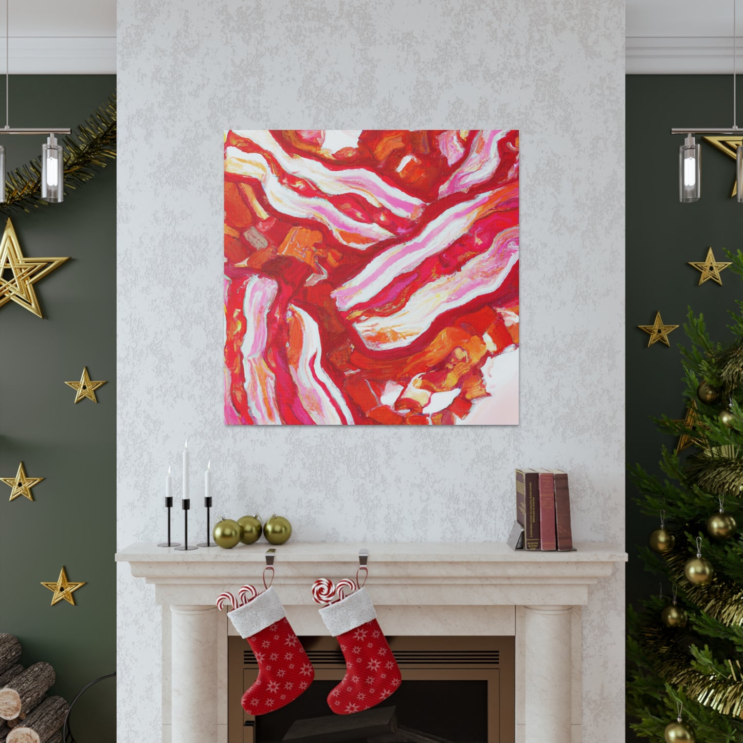 Bacon in Baroque Style - Canvas