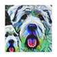 "Majestic White Great Pyrenees" - Canvas