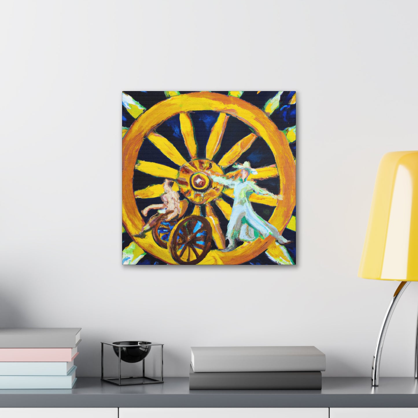 "Wheels of Splendorili" - Canvas