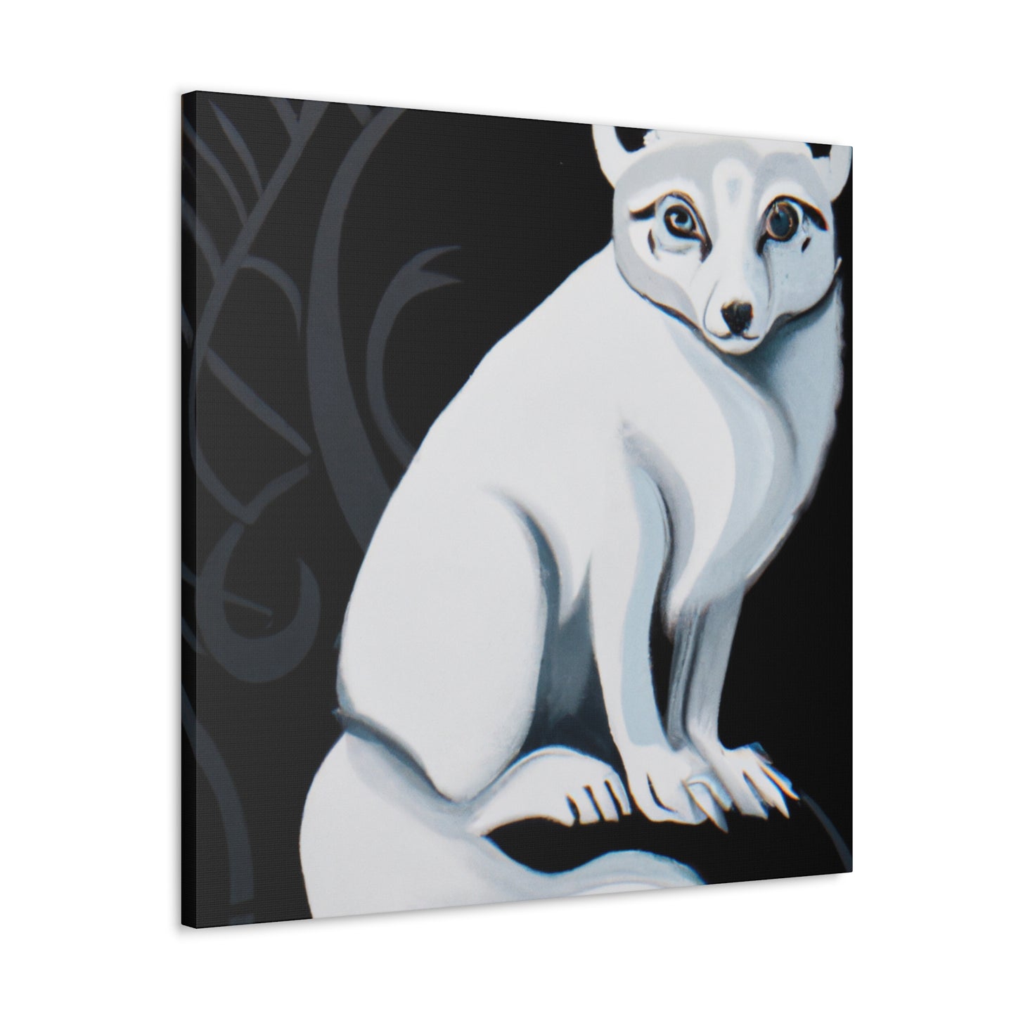 Frozen Arctic Foxes - Canvas