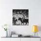 Cattle Riding Milkmaids - Canvas