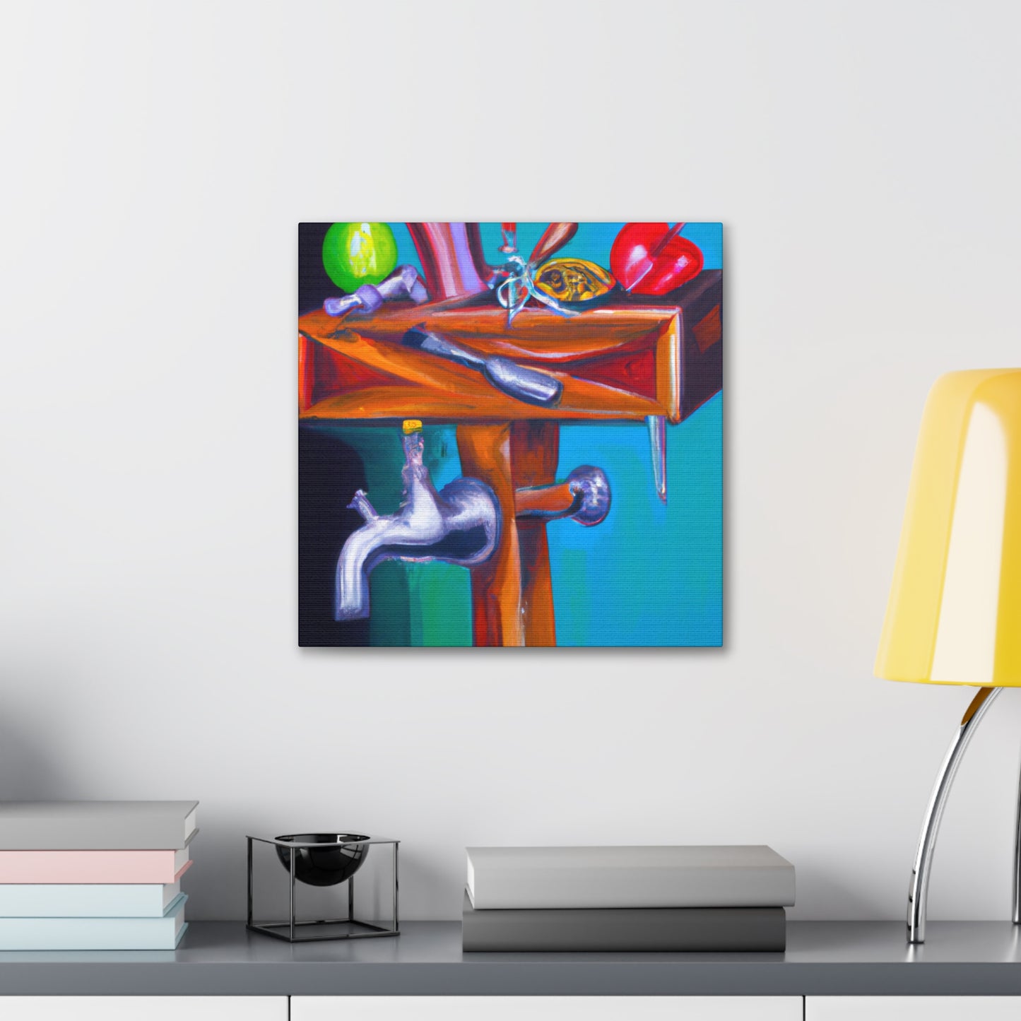 "Bar Tap Dreamscape" - Canvas