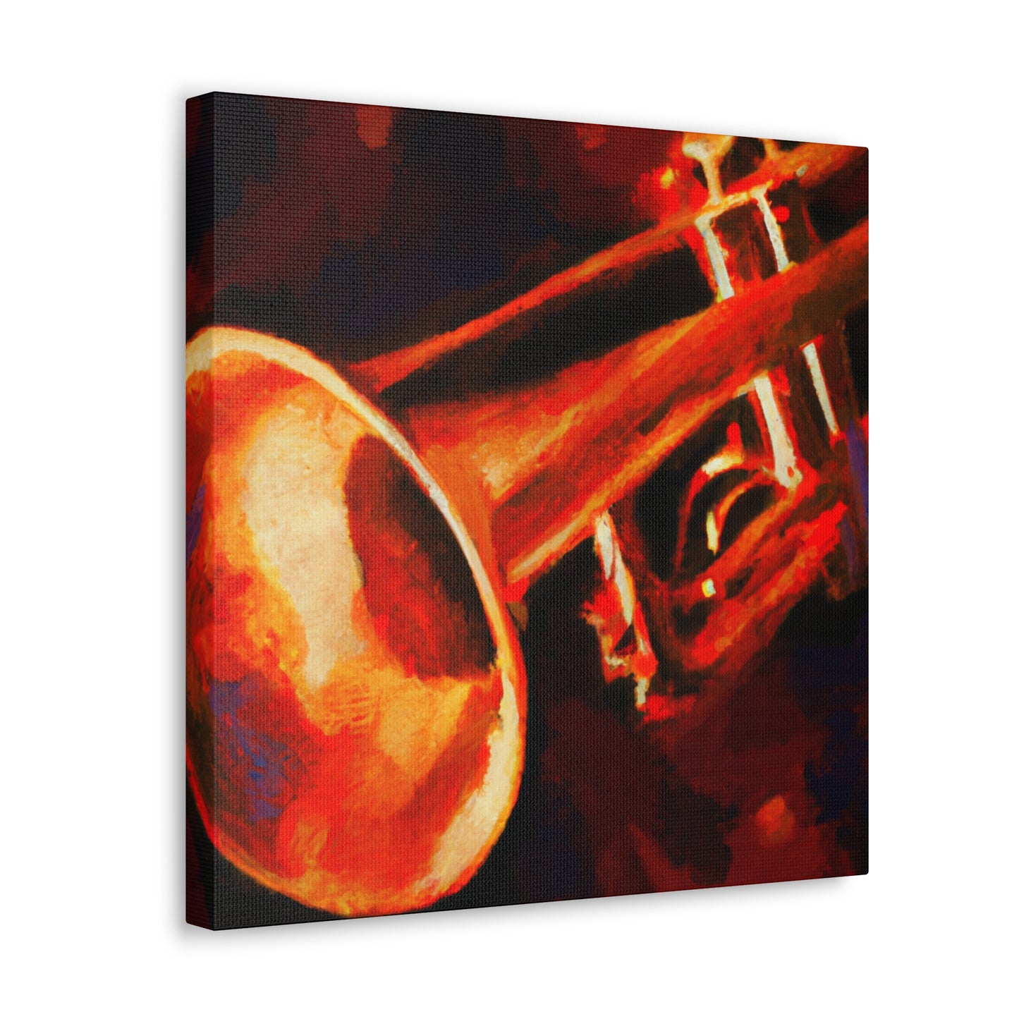 "Trumpet of Triumphant Joy" - Canvas