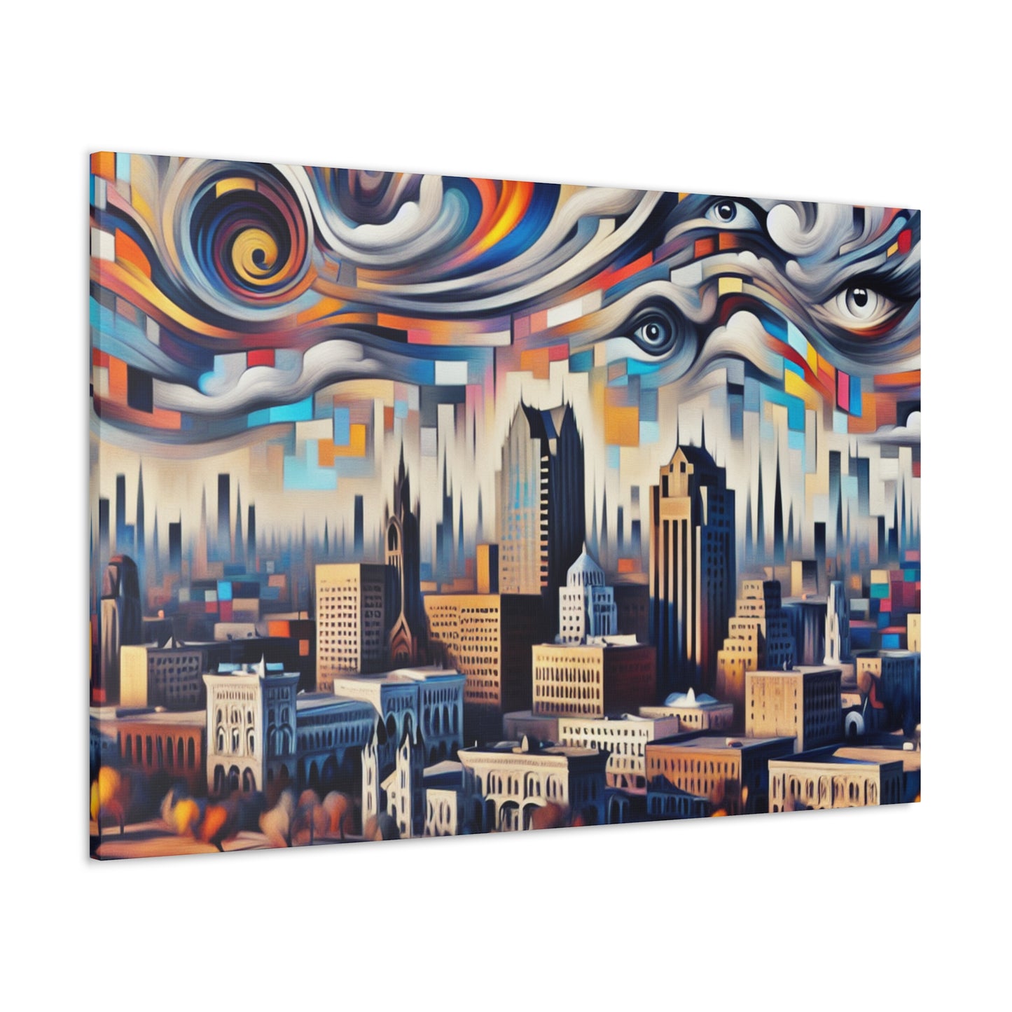 "Surreal Sacramento Splendor" - Canvas