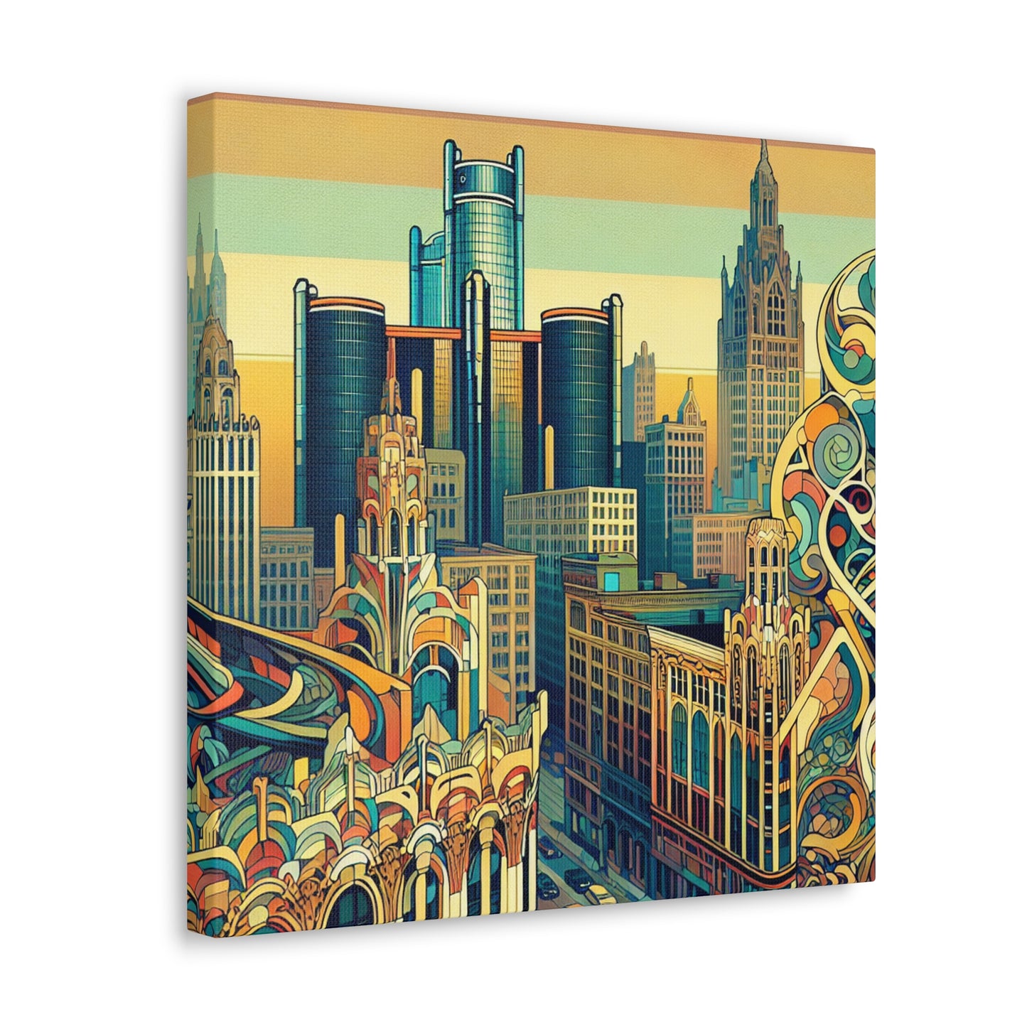 "Enchanting Motor City" - Canvas