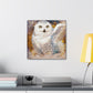 Snowy Owl Serenity - Canvas