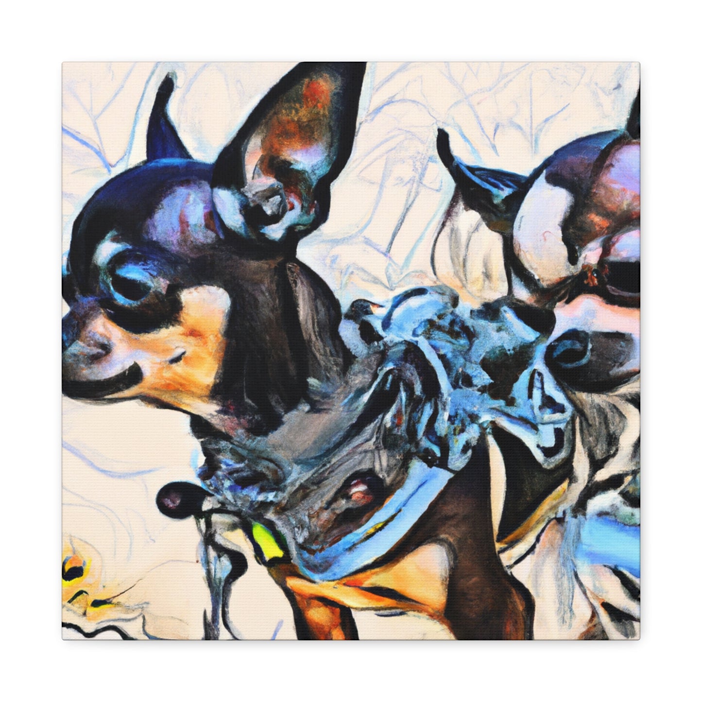 Chihuahua in Abstraction - Canvas