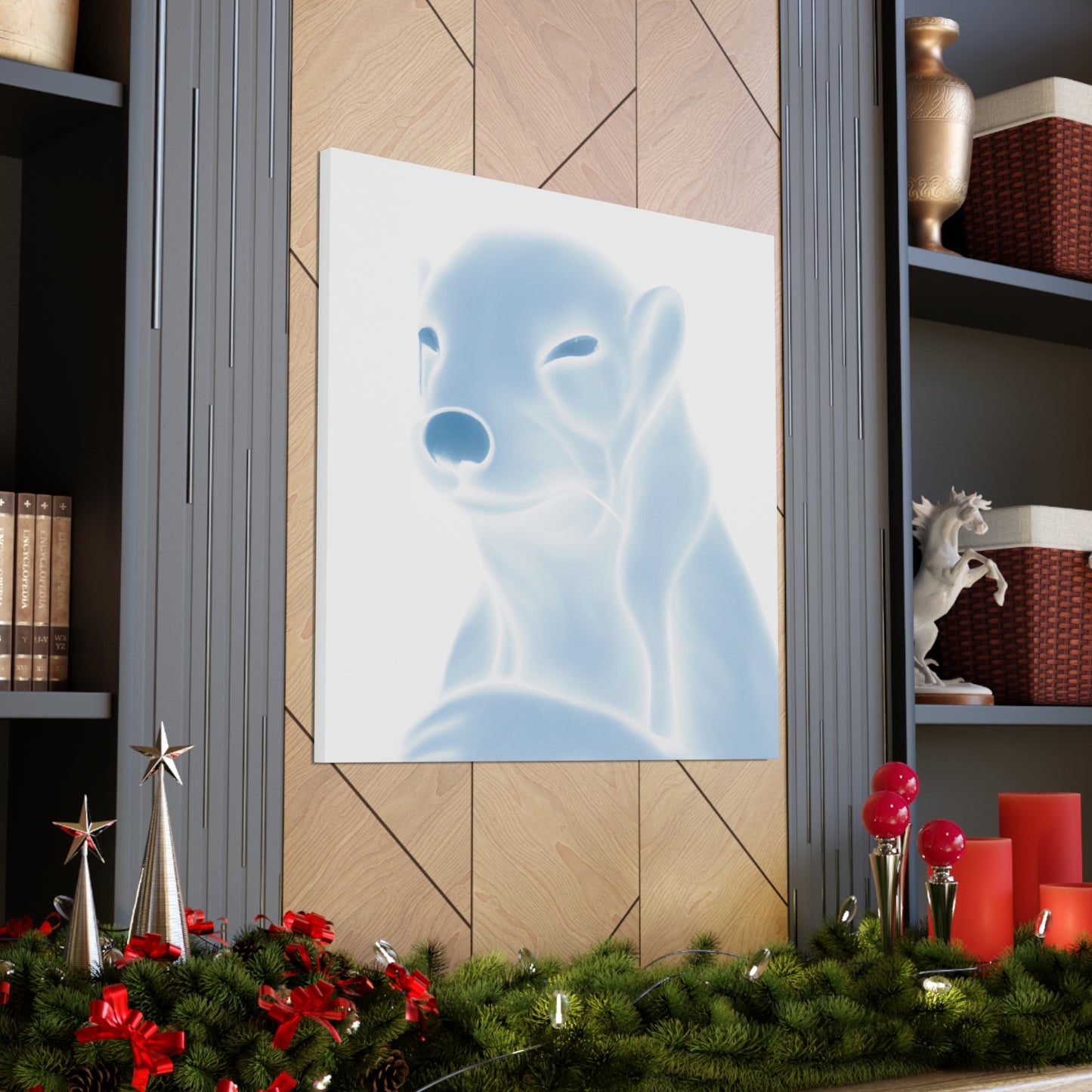 Ermine in Twilight Dreams - Canvas