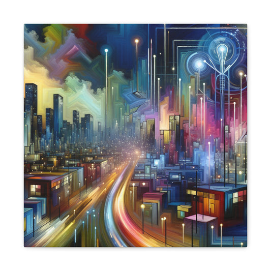 Euphoric Sonic Spectrum - Canvas