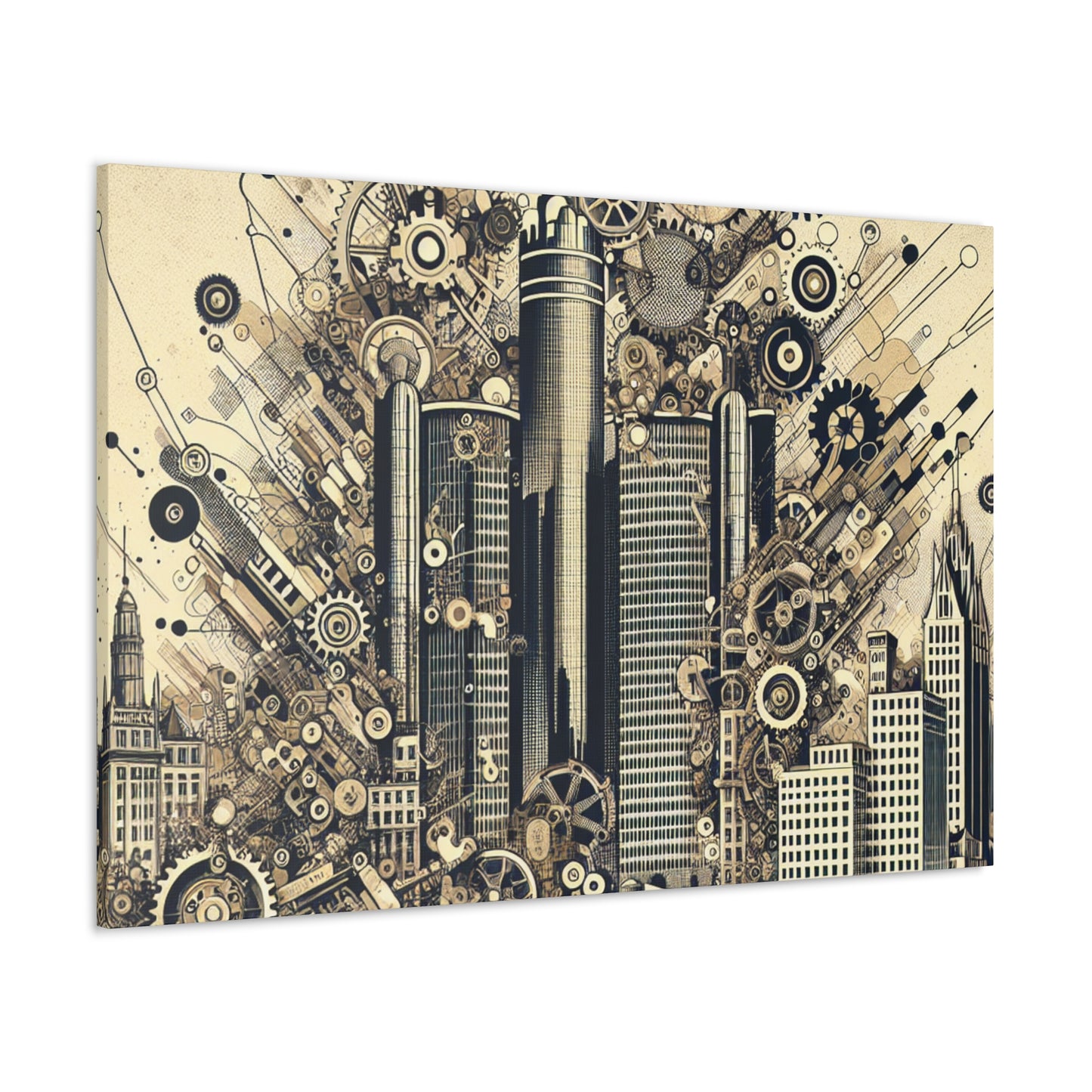 Steel City Steam Symphony - Canvas