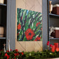 Poppies In Abstract - Canvas