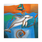 Dolphins in Dreamland - Canvas