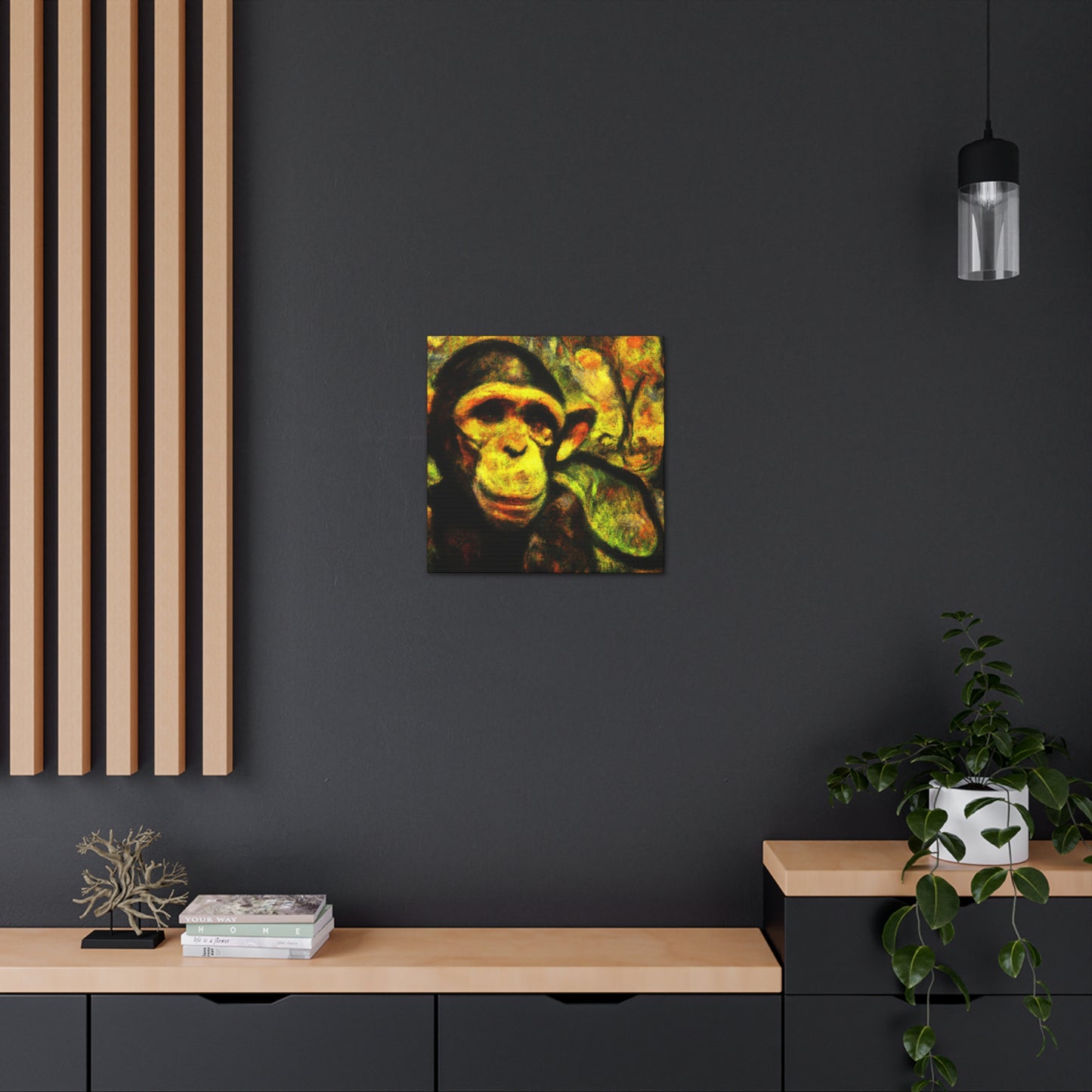 Chimpanzee Dreamscape - Canvas