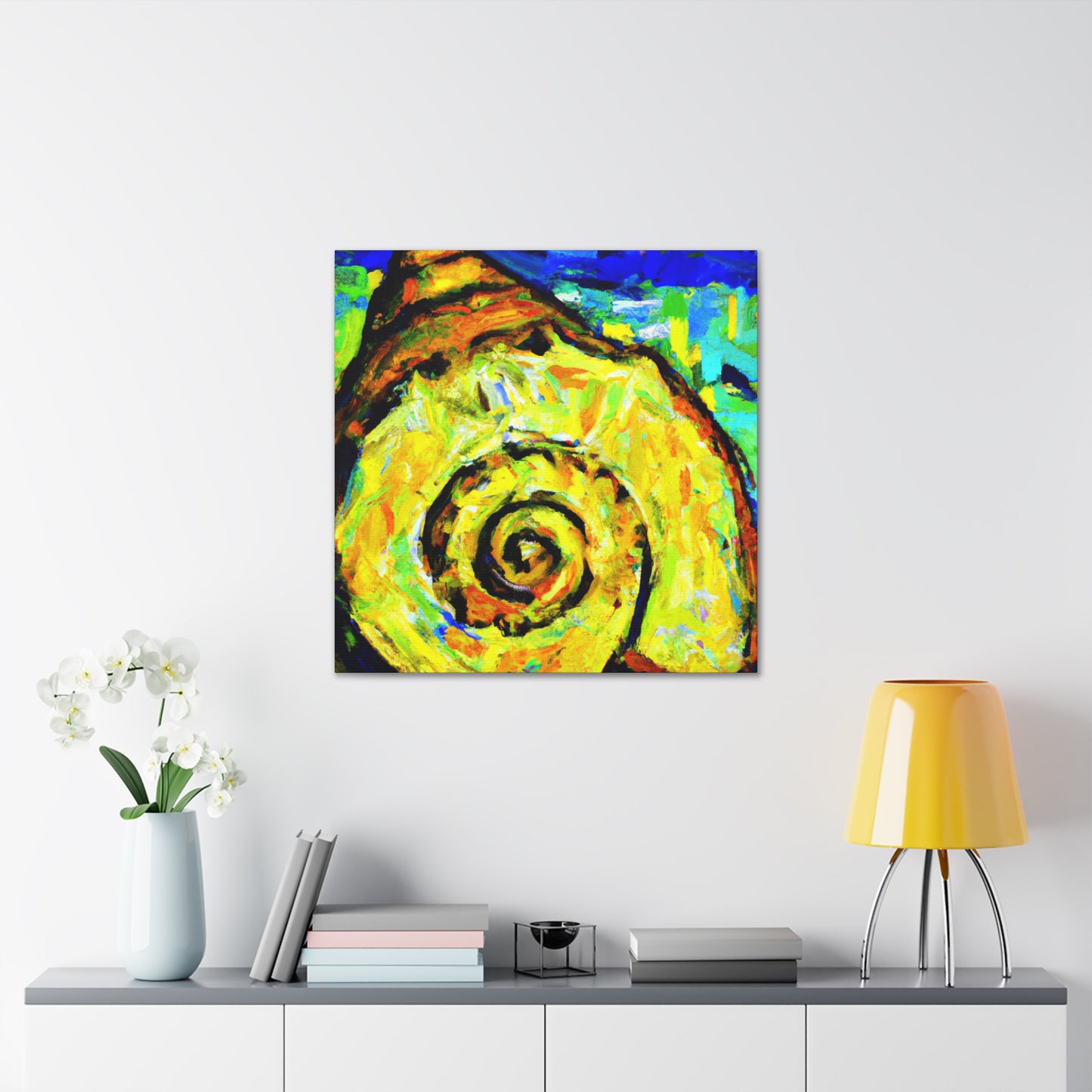 "Seascape Shell Splendor" - Canvas