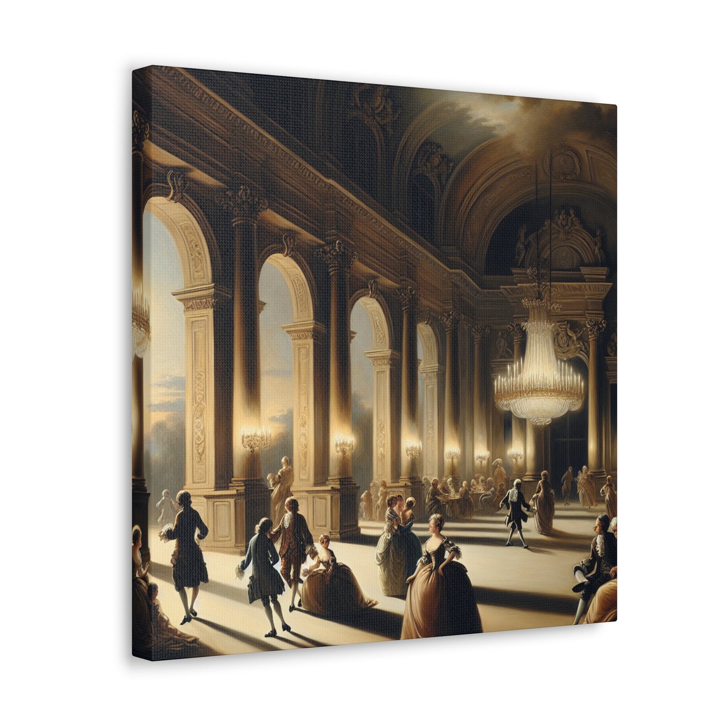 Melodies of Baroque Passion - Canvas