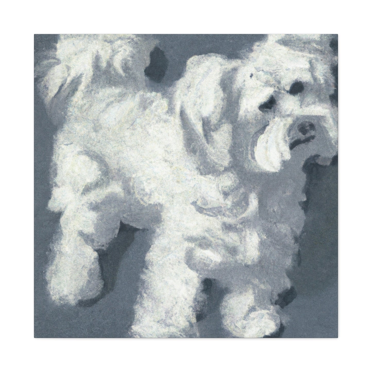 Maltese in Impressionism - Canvas