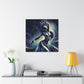 Ethereal Spiral Graceful Leap - Canvas