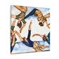 Gymnasts at Play - Canvas