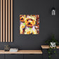 "Yorkshire Dog Grandeur" - Canvas