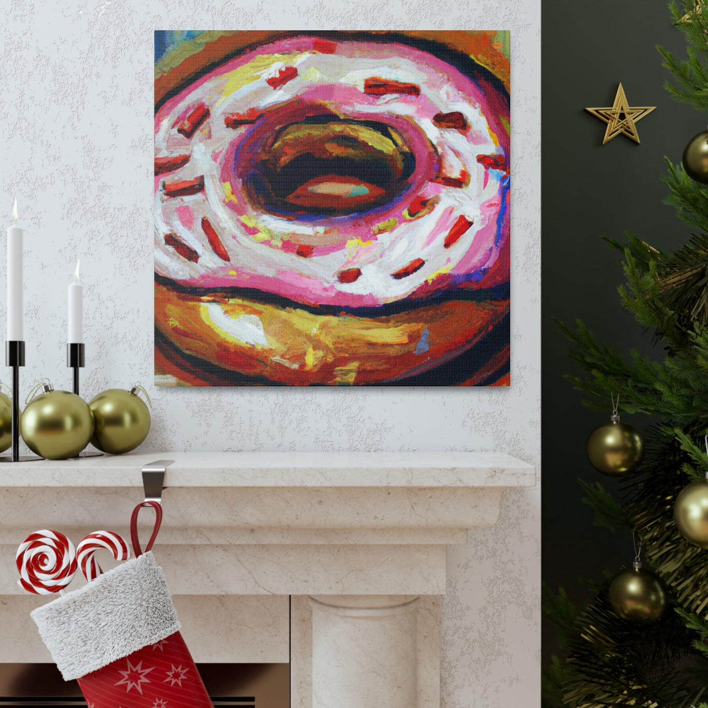 Glory of the Doughnut - Canvas