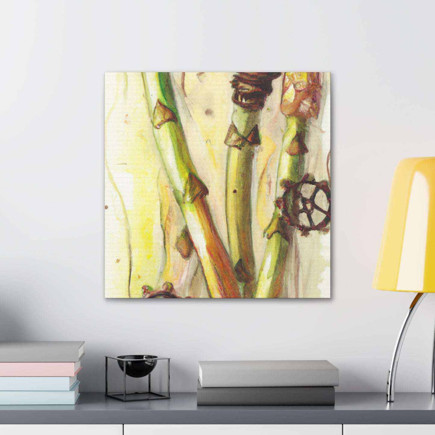 Asparagus Steampunk Dream - Canvas