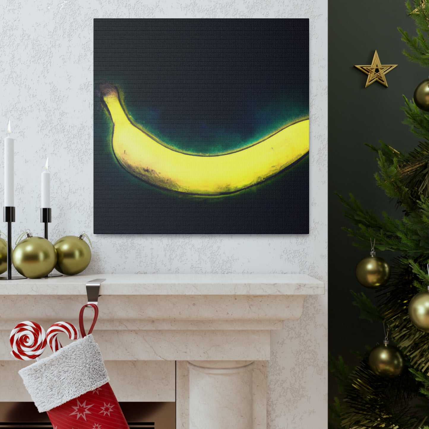 "Bananas in Monochrome" - Canvas