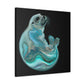 Harp Seal Reflection Dance - Canvas