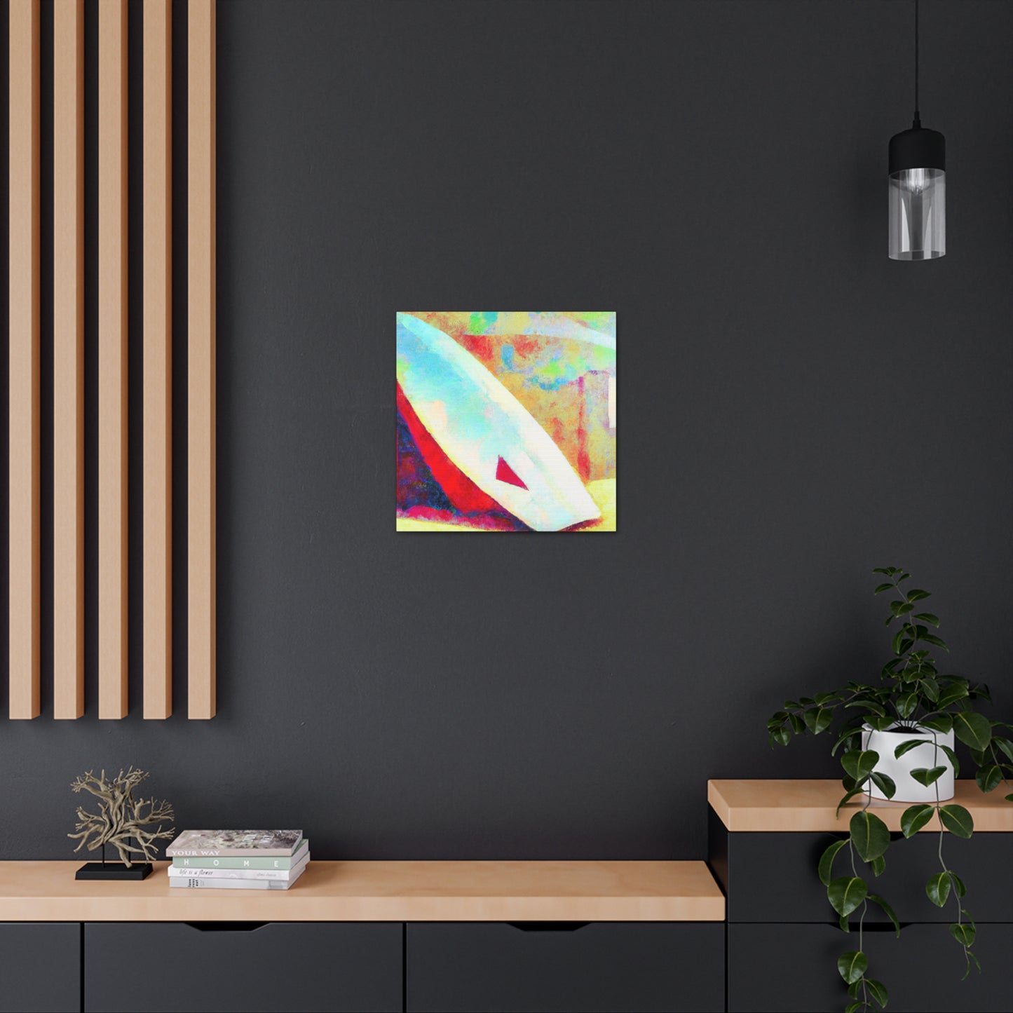 Surfboard Symphonies Wave - Canvas