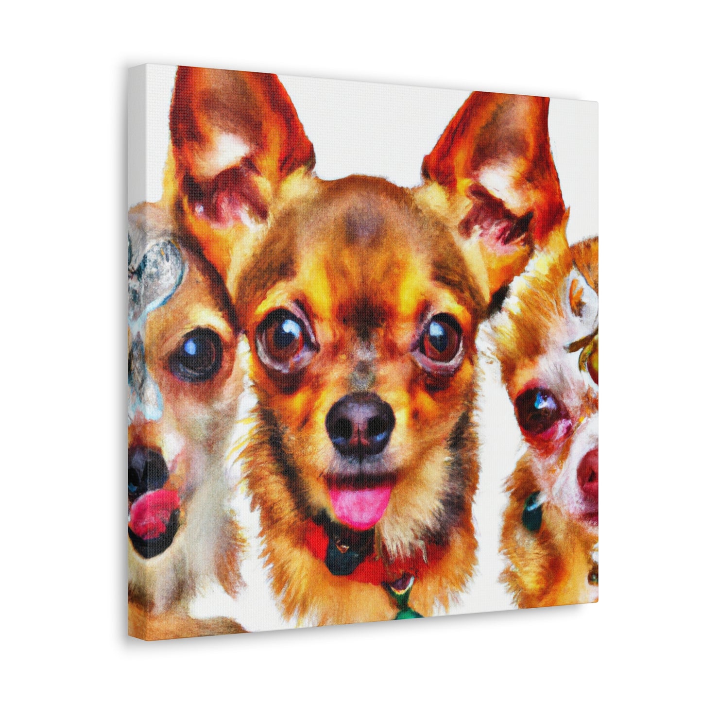 "Proud Chihuahua Pup" - Canvas