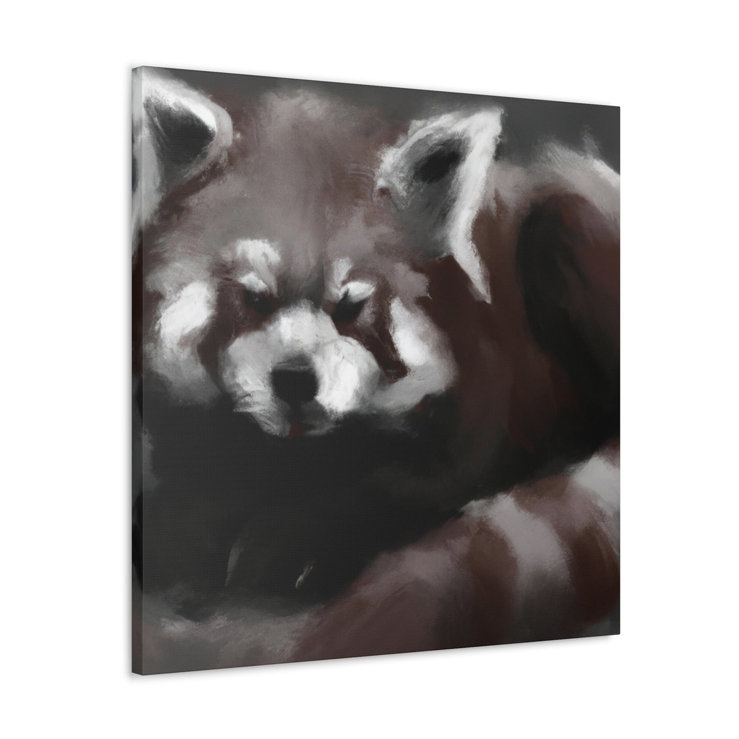 Red Panda Splendor - Canvas