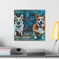 "Corgis At Playtime" - Canvas