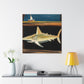 Shark Among Dreams - Canvas