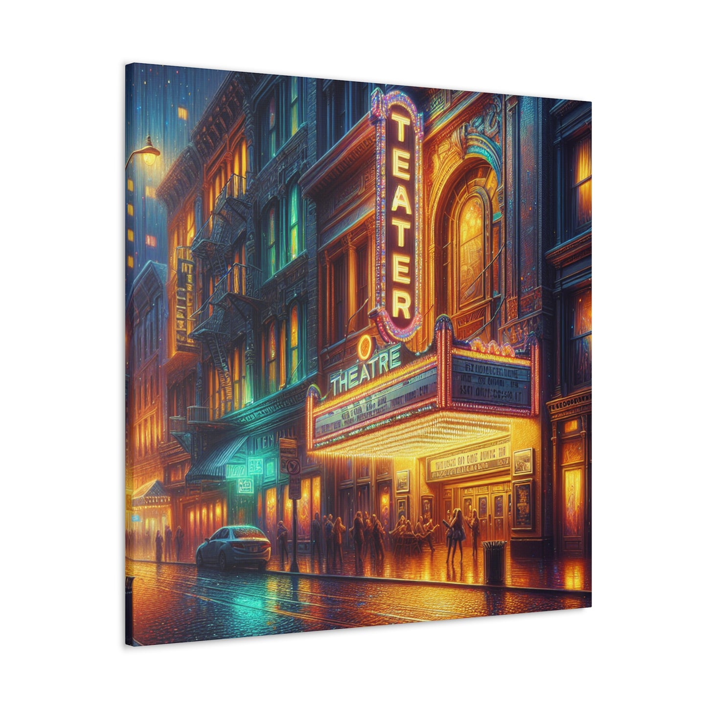 City of Illusions - Canvas