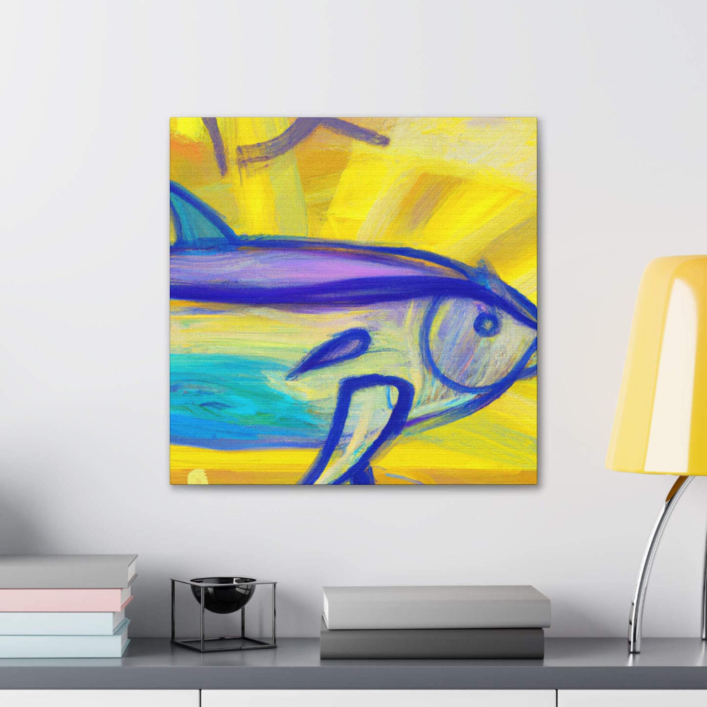 "Tuna in Abstract Form" - Canvas