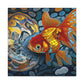 Goldfish in Dreamscape - Canvas