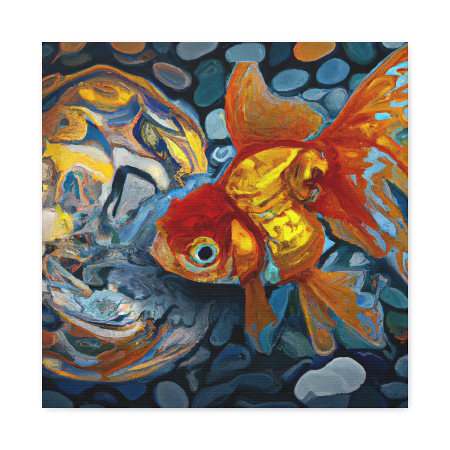 Goldfish in Dreamscape - Canvas