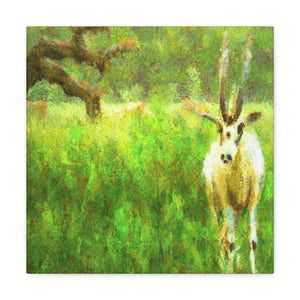 Gazelle in Impressionism - Canvas