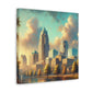 "Raleigh's Serene Southern Charm" - Canvas