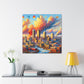 "Enchanting Indianapolis: Renaissance Reverie" - Canvas