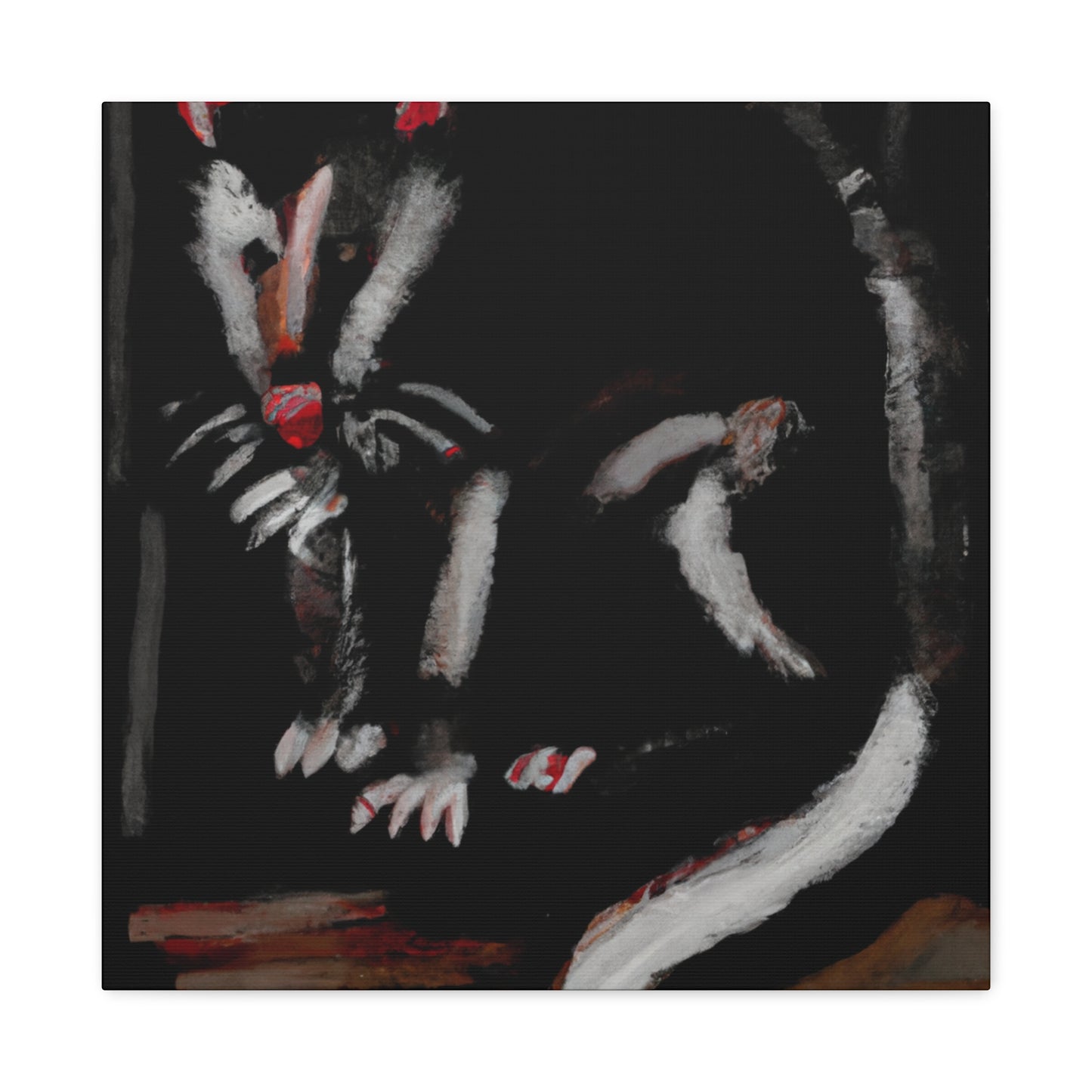 Tasmanian Devil Expressionism - Canvas