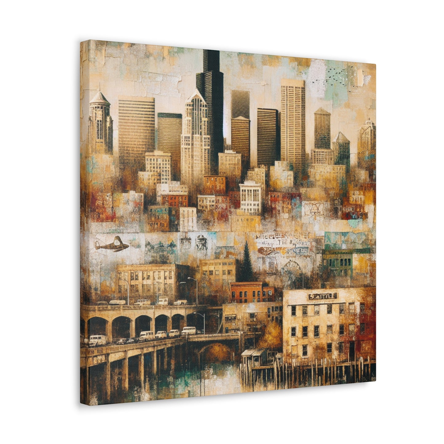 Emerald City Unleashed - Canvas