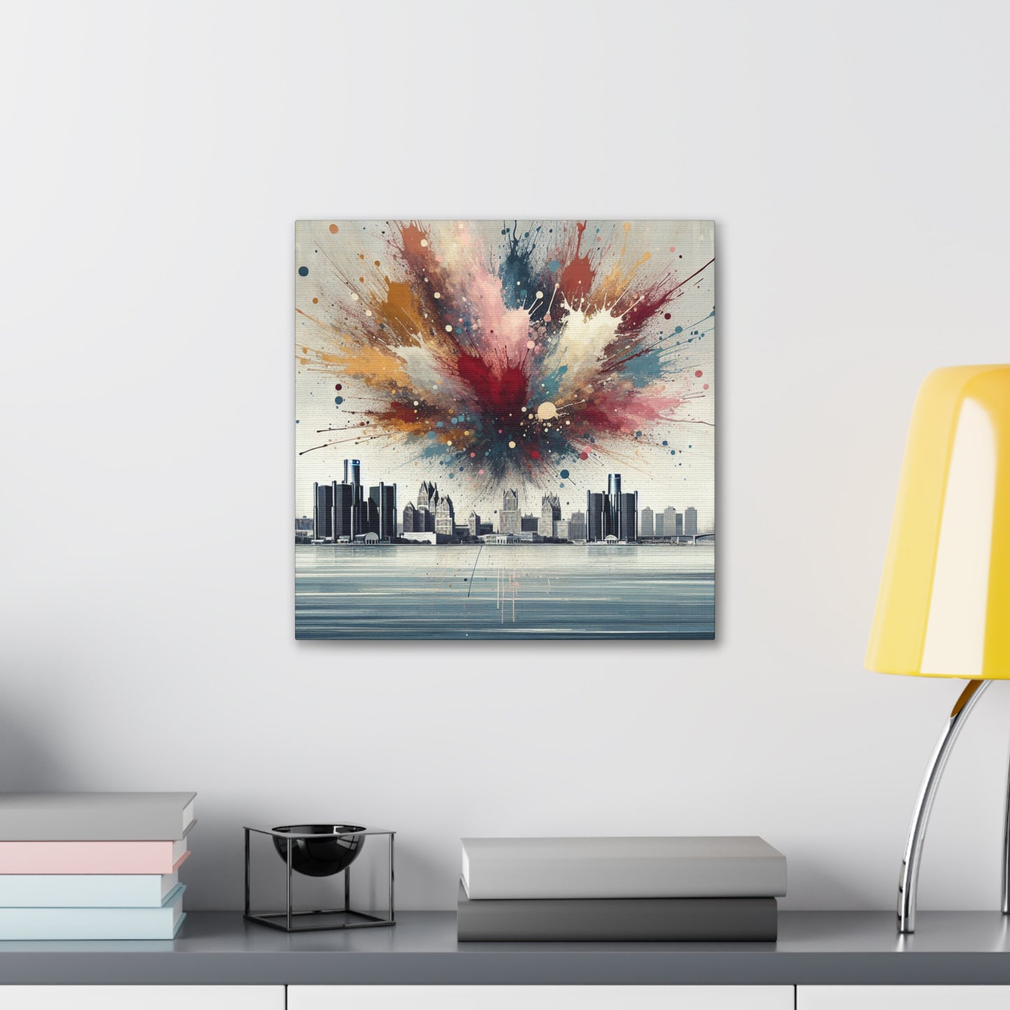 Urban Tranquility Unveiled - Canvas