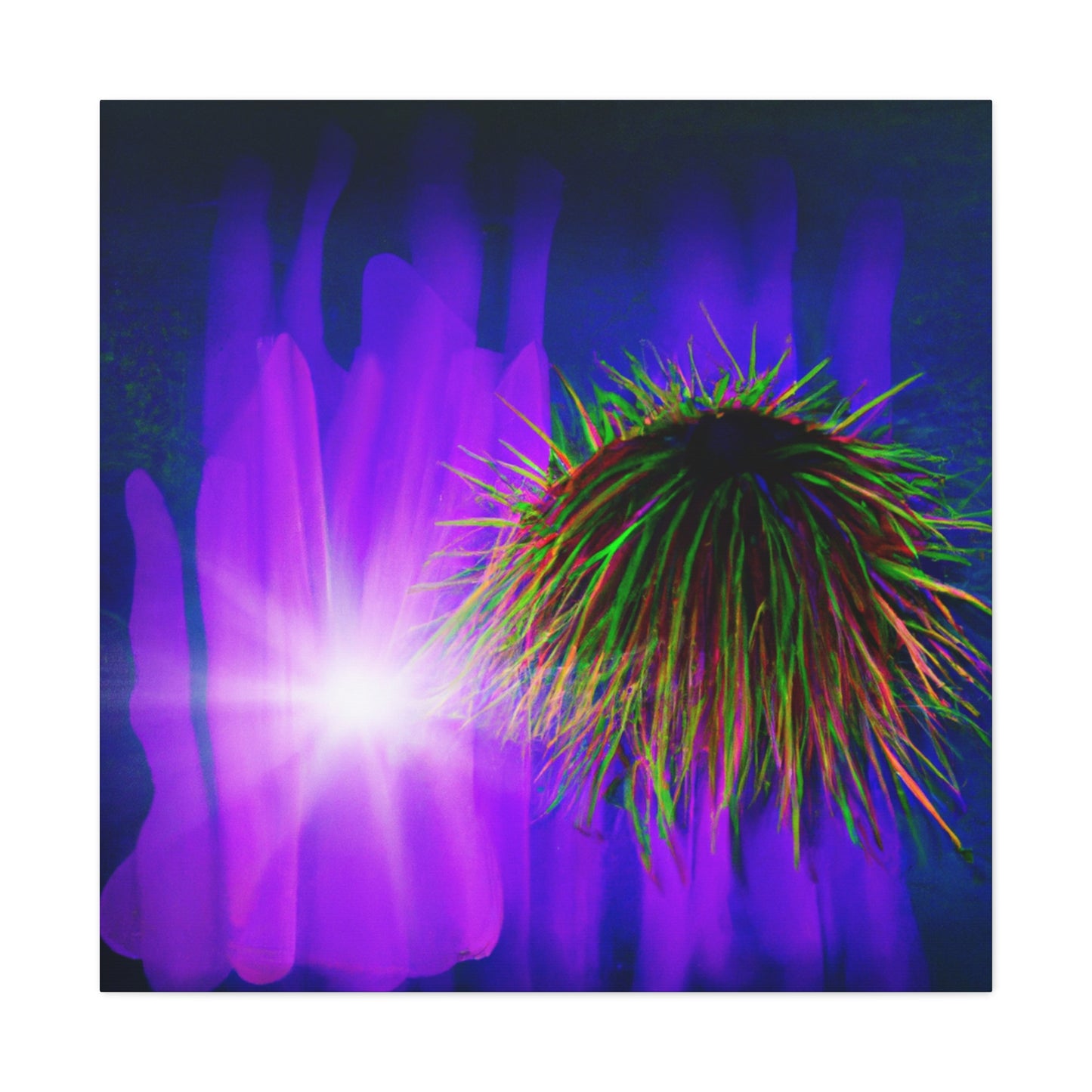 "Sea Urchin Fanfare" - Canvas