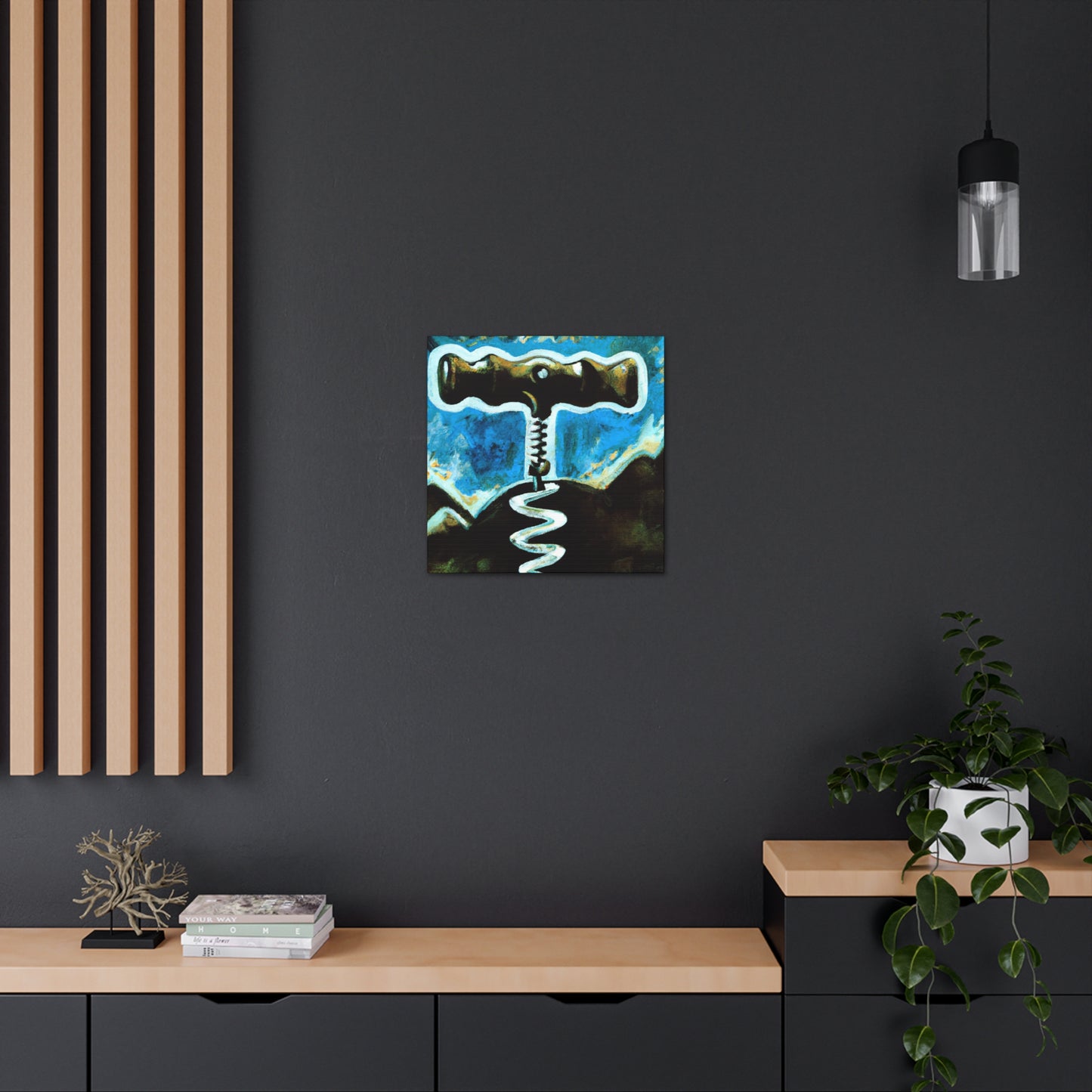 Corkscrew Landscape Vision - Canvas