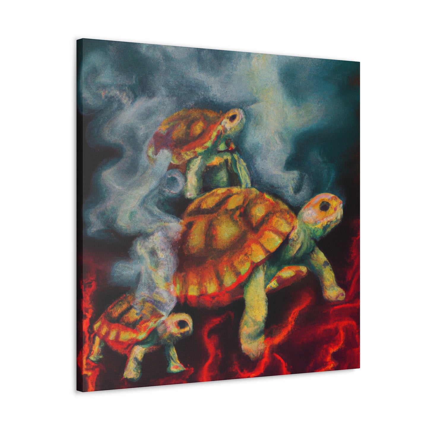 Tortoise in Surrealism - Canvas