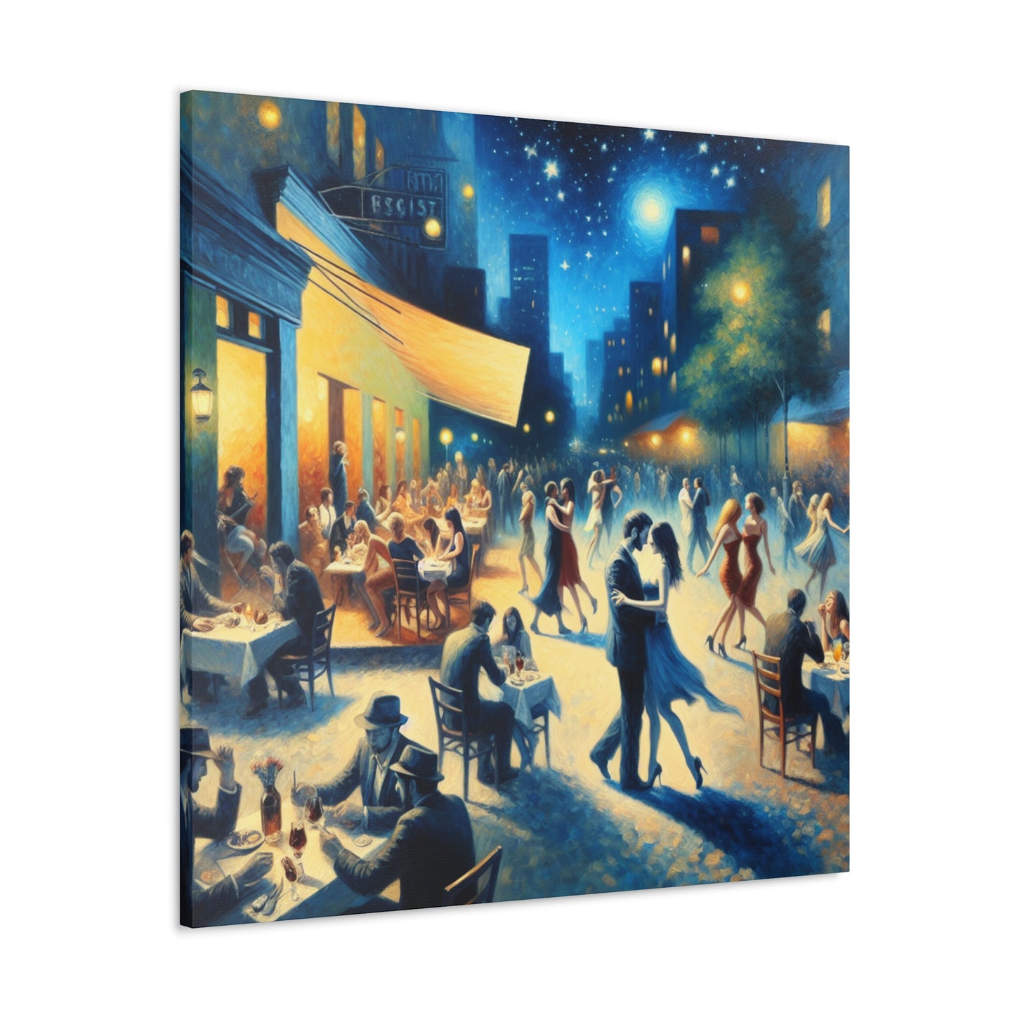 Elegant Evening Out - Canvas