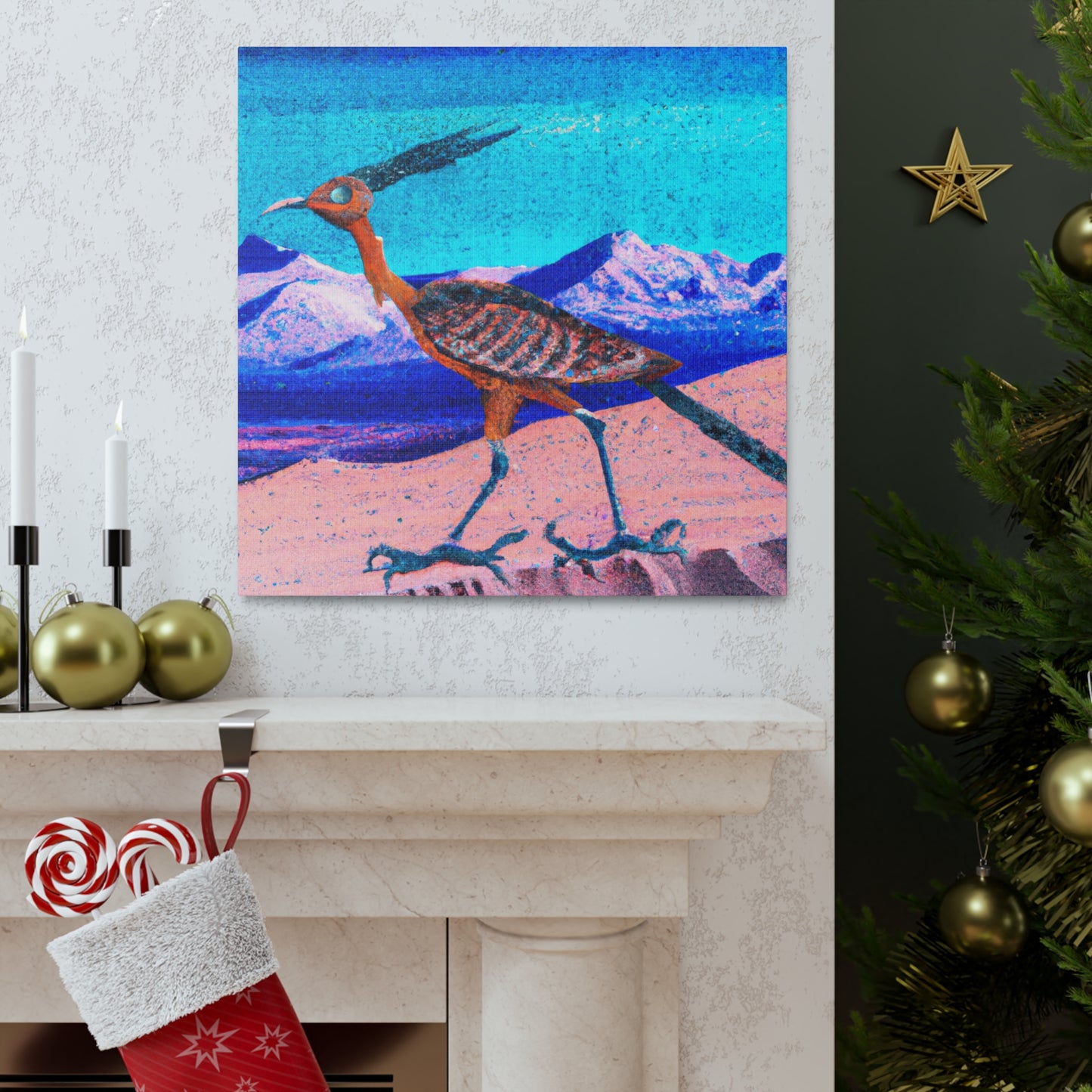 Roadrunner Surreal Flight - Canvas