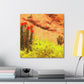 Desert Impressionism Piece - Canvas