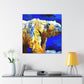 Polar Bear in Hues - Canvas